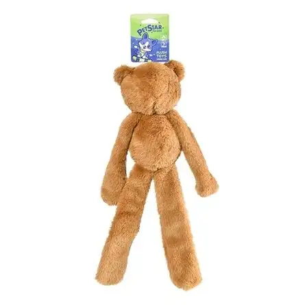 Купить petstar игрушка для собак МЕДВЕЖОНОК с пищалкой, плюшевая, цвет в ассорт