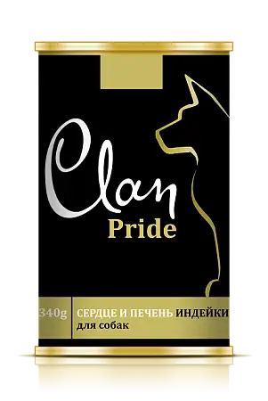 Купить clan pride консервы для собак Сердце и печень индейки
